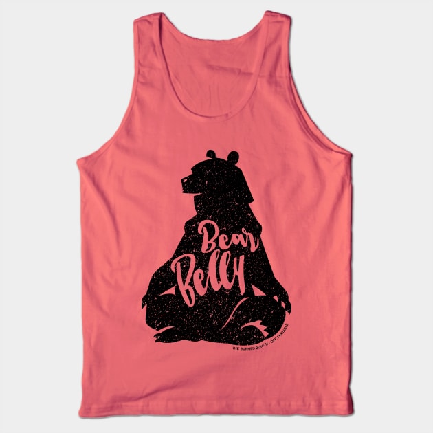 Bear Belly - Black Tank Top by Off the Table Merch